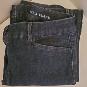 The limited fit & flare jeans